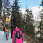 Náročné výšlapy tatranských nosičů s 60 kg na zádech