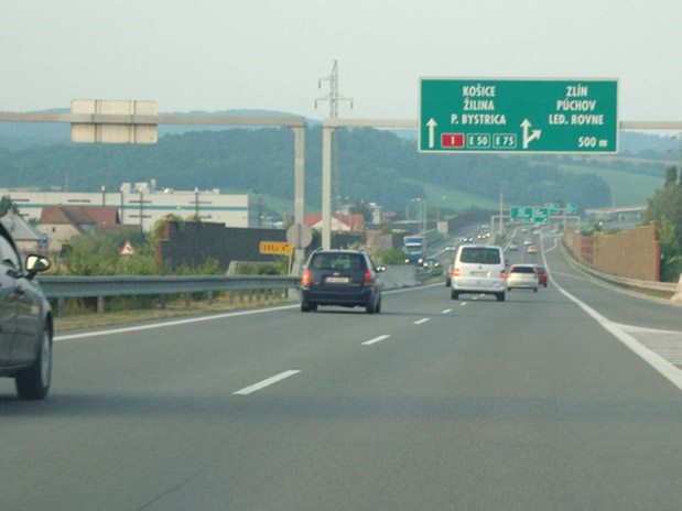 dálniční známka slovensko