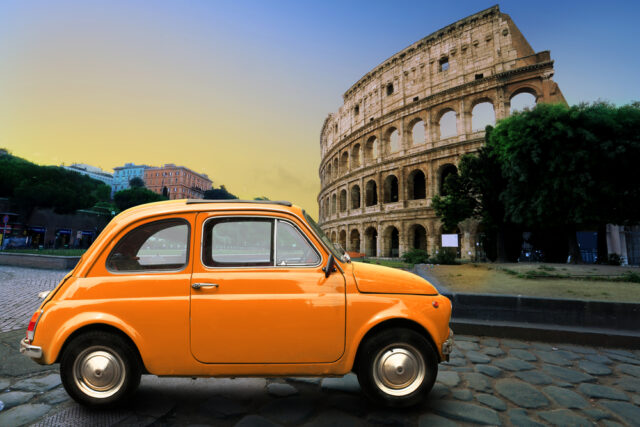 Půjčování aut v Itálii